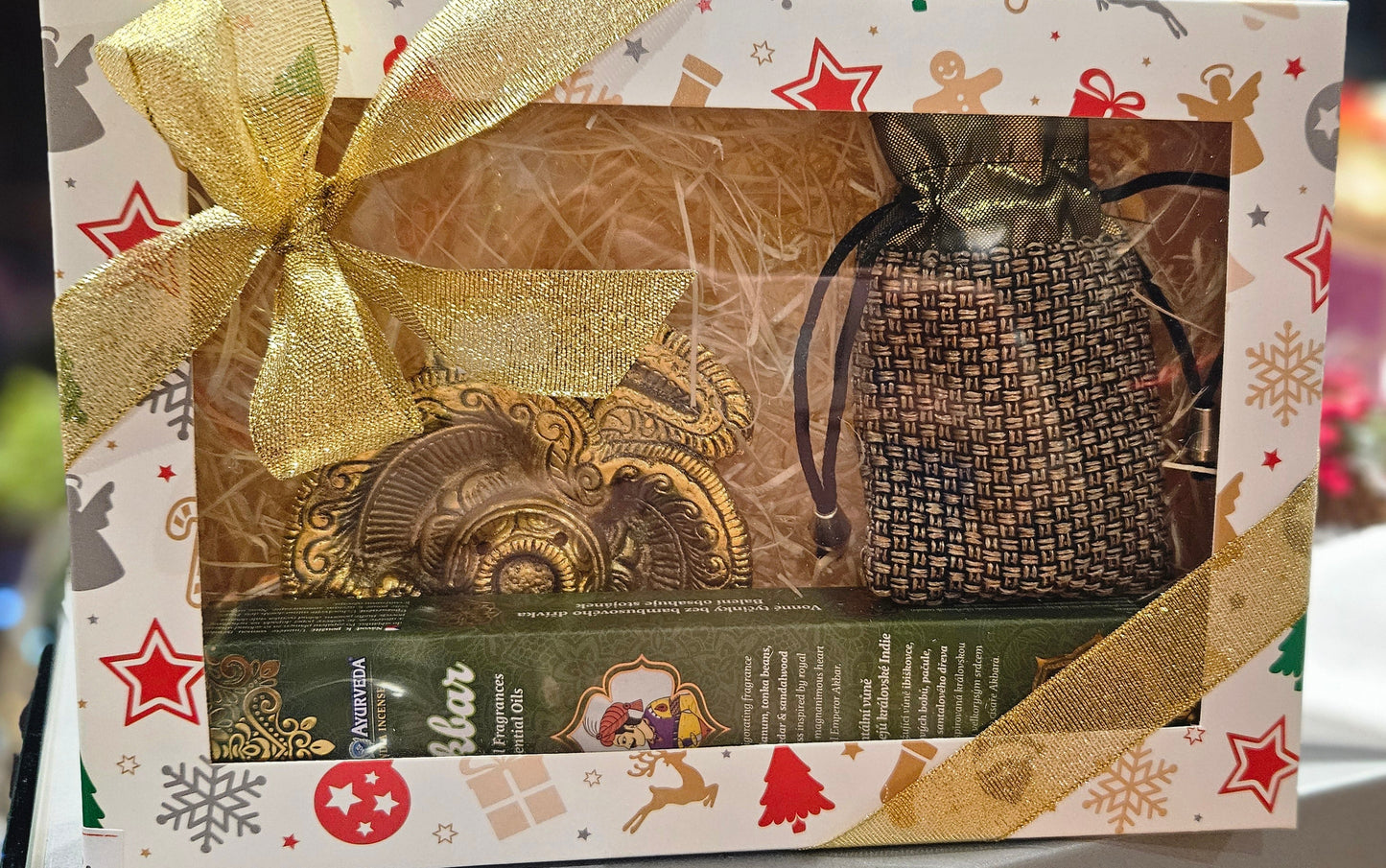 Dvarakos dovanų rinkinys su įpakavimu