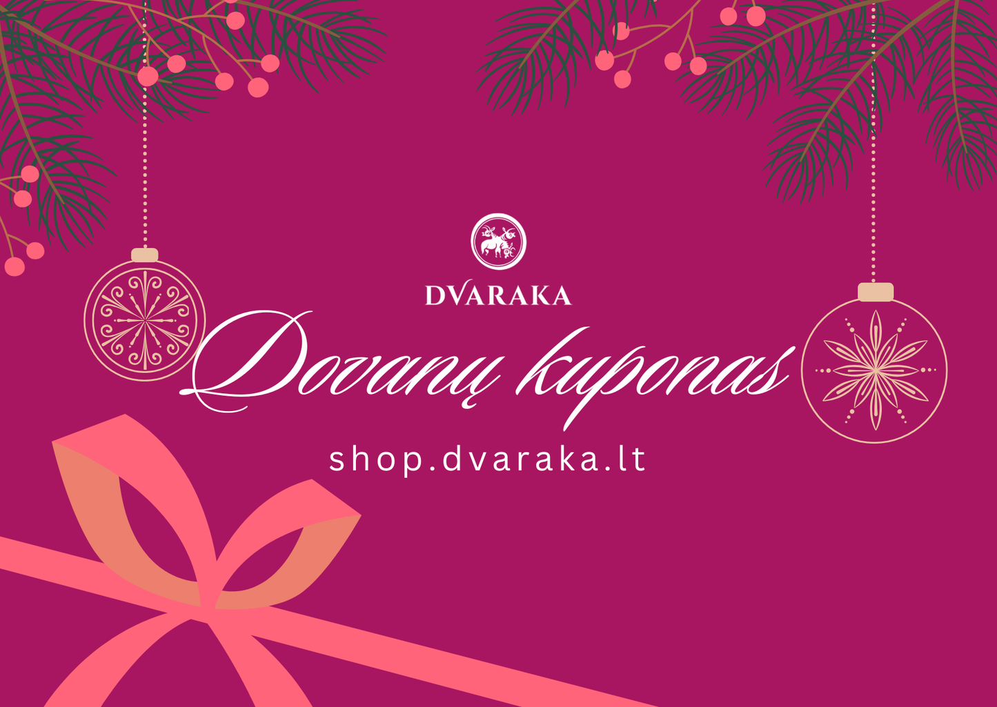 Dvaraka shop gift voucher