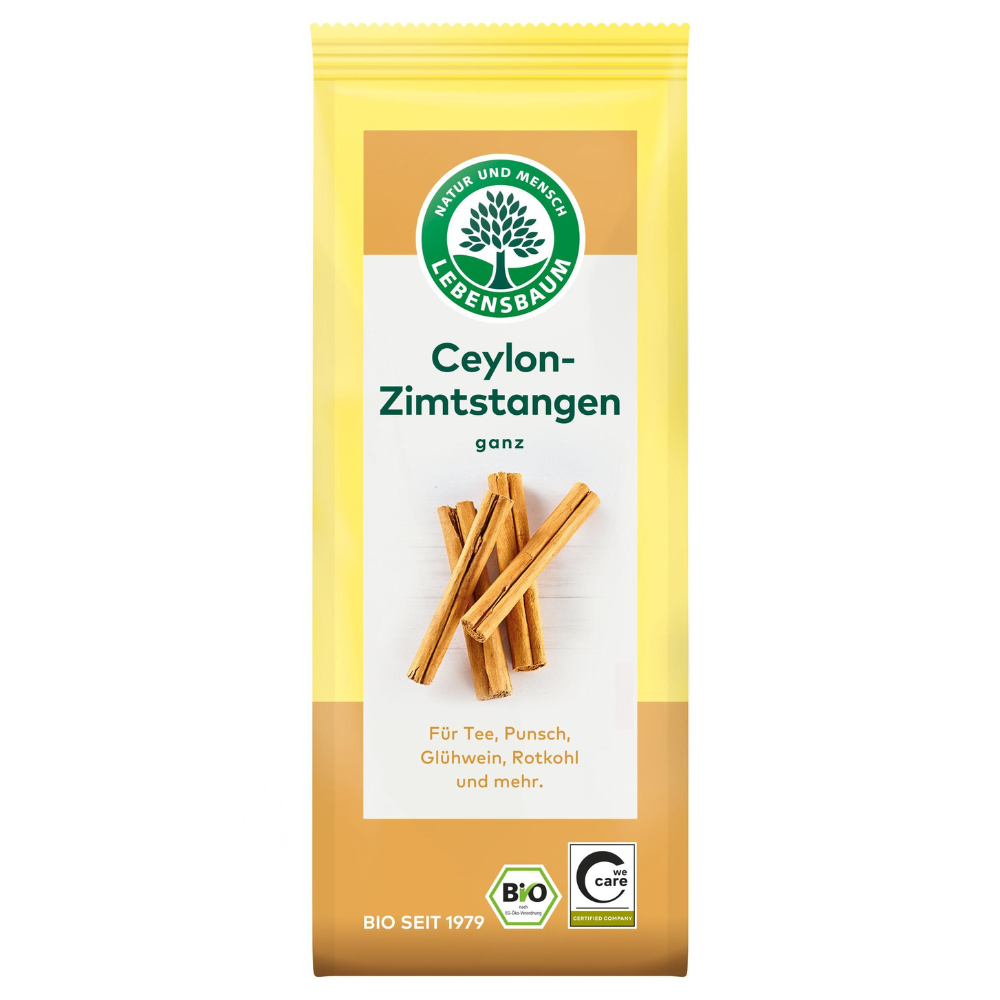 Lebensbaum Ceilono cinamono lazdelės, ekologiškos 6 vnt.