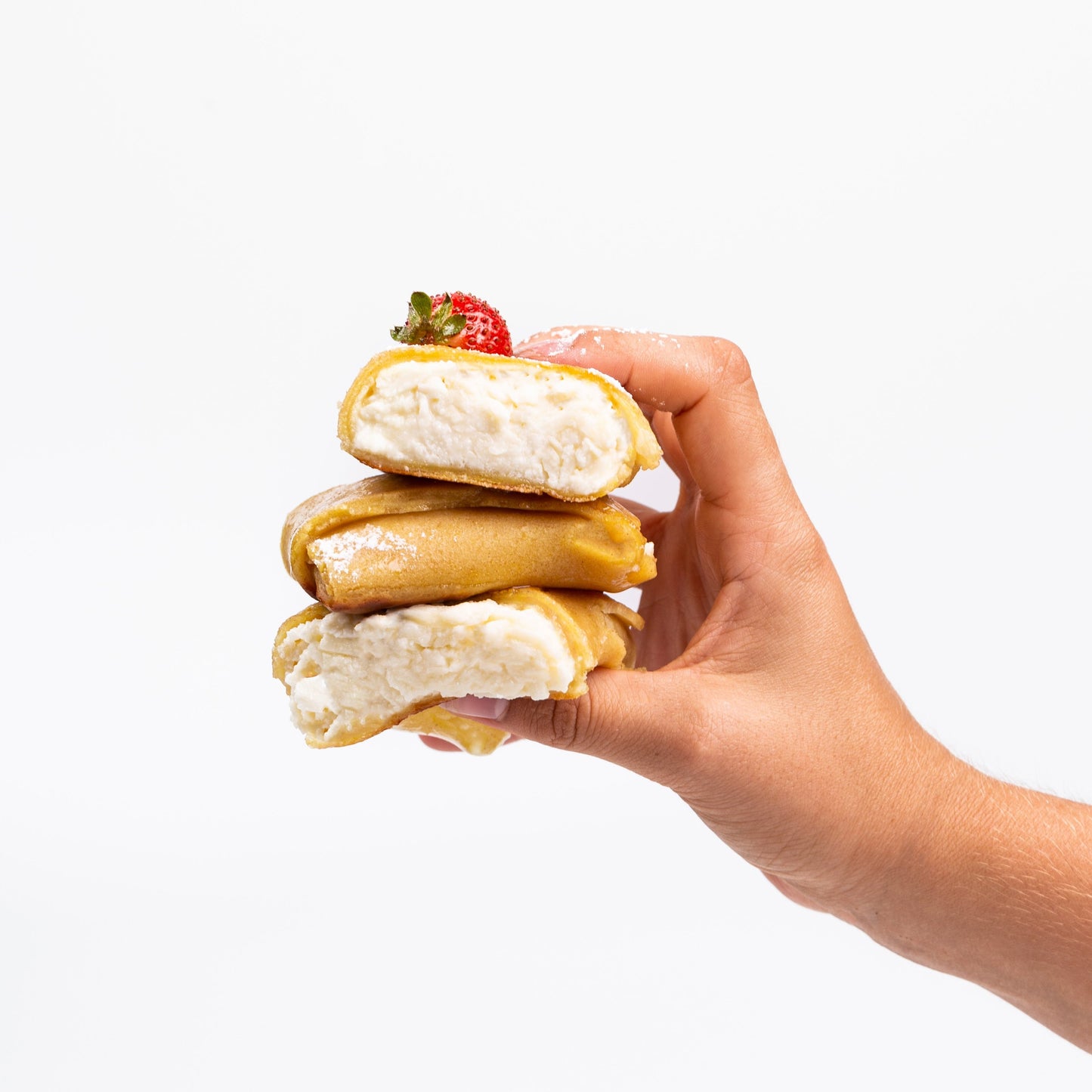 DVARAKOS frozen pancake with sweet milk curd filling