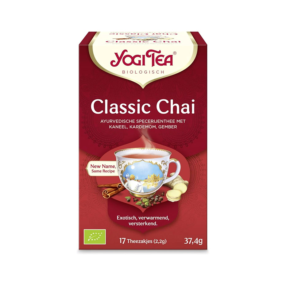 Yogi Tea CLASSIC Chai ajurvedinė arbata 17 pak.