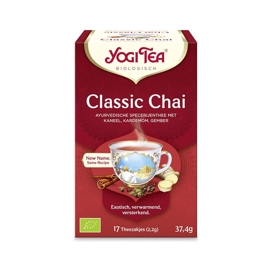 Yogi Tea CLASSIC Chai ajurvedinė arbata 17 pak.