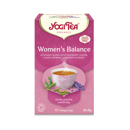 Yogi Tea WOMEN'S BALANCE ajurvedinė arbata 17 pak.