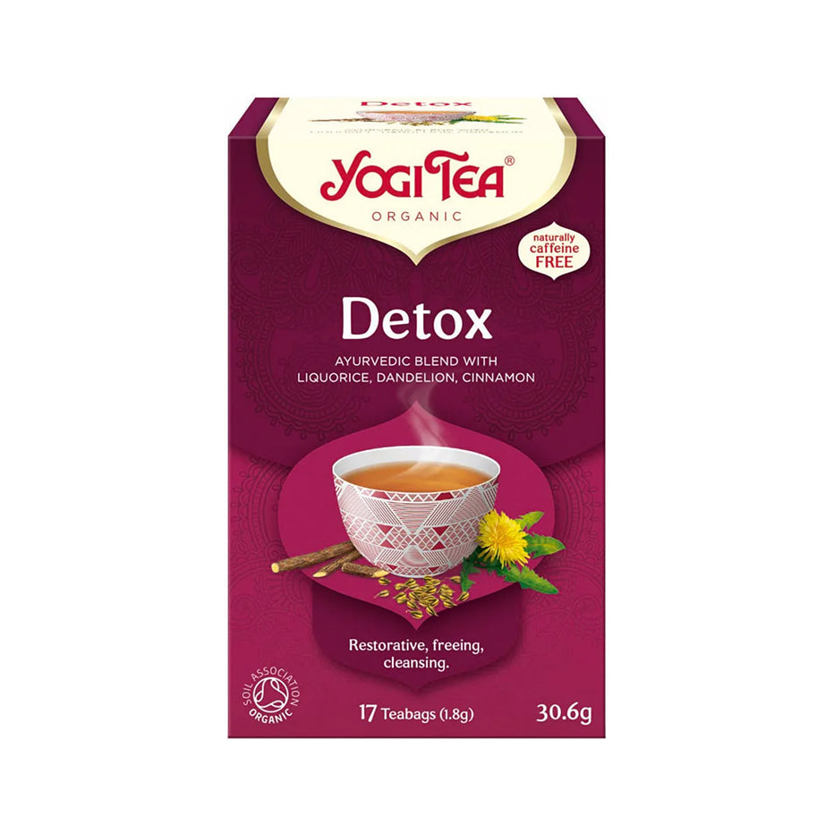 Yogi Tea DETOX, ajurvedinė arbata 17 pak.