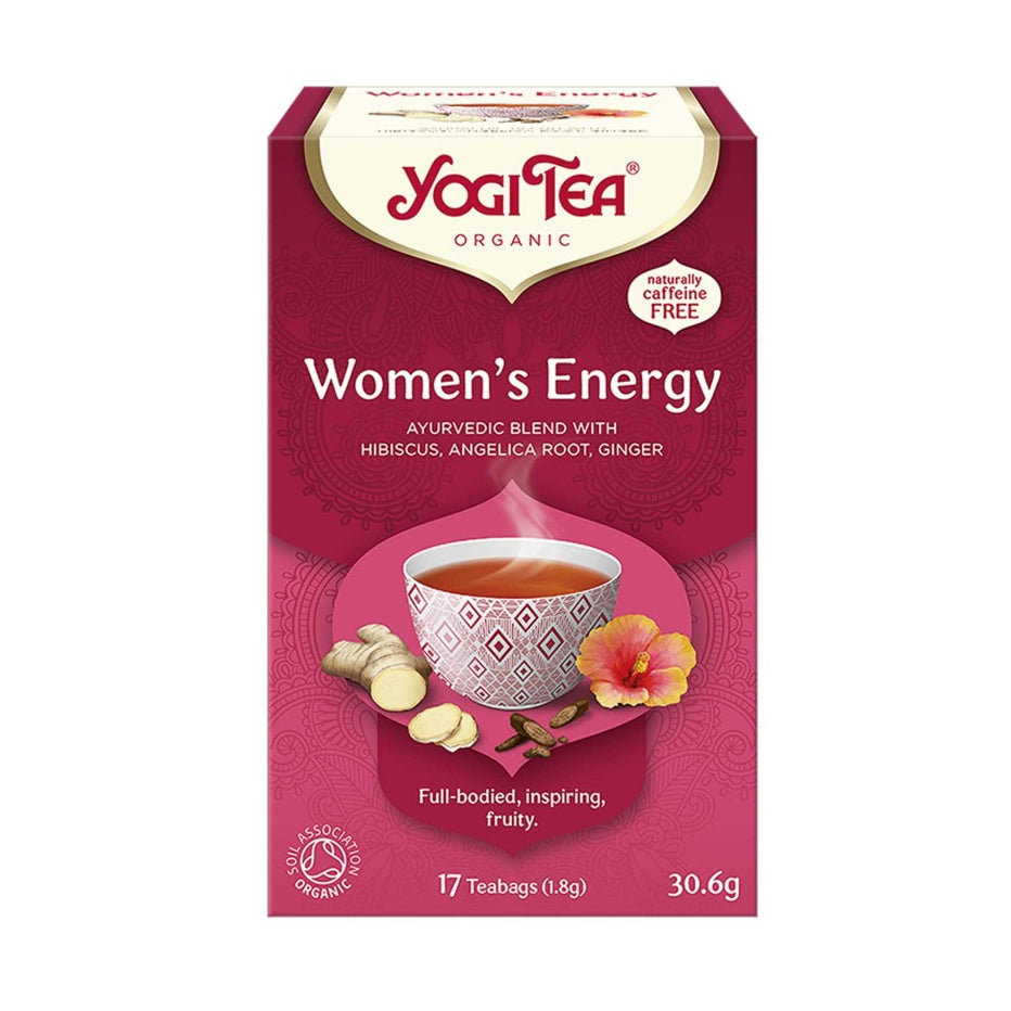 Yogi Tea WOMEN'S ENERGY, ajurvedinė arbata 17 pak.