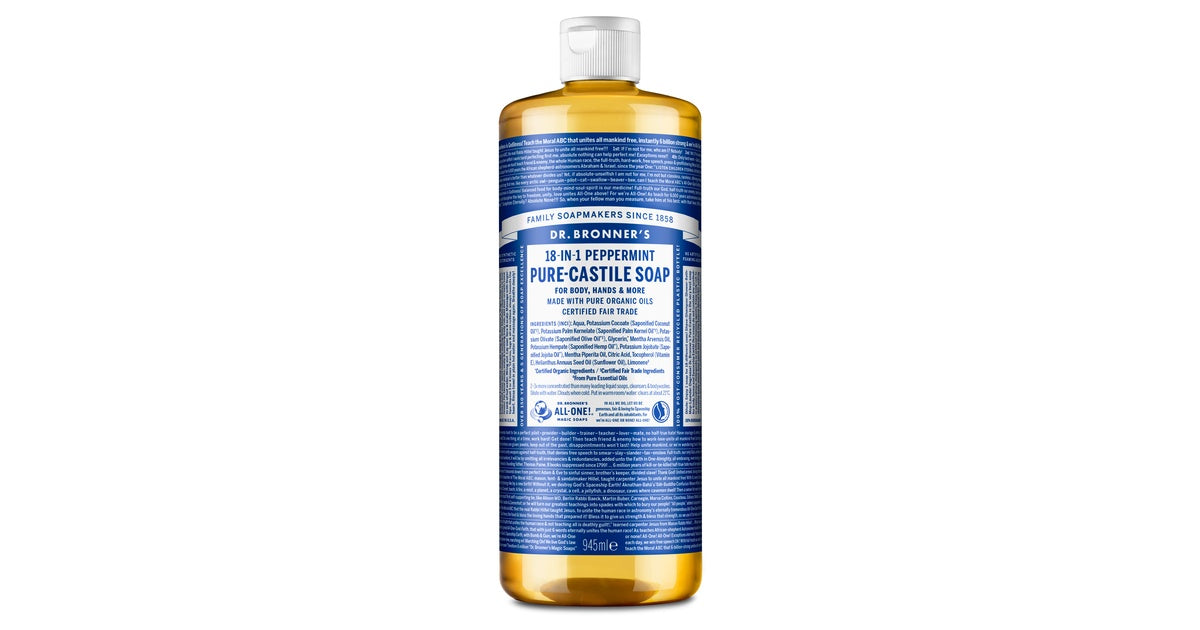 Dr. Bronner's Peppermint Organic Liquid Soap