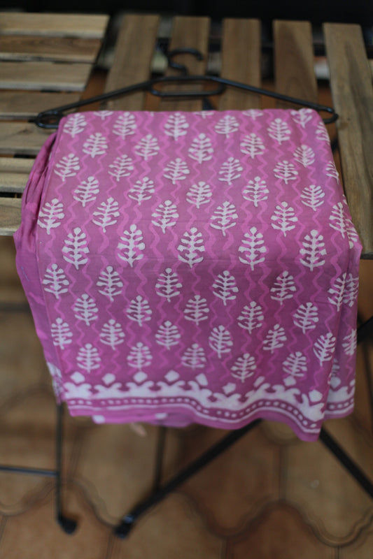 Saree-100% cotton very soft fabric