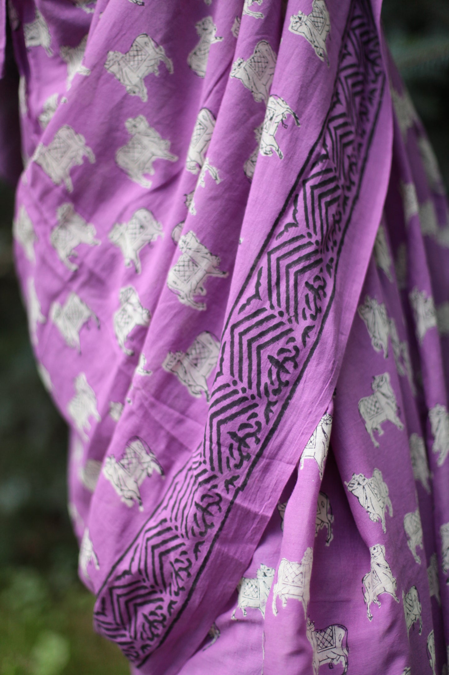 Saris-medvilninis