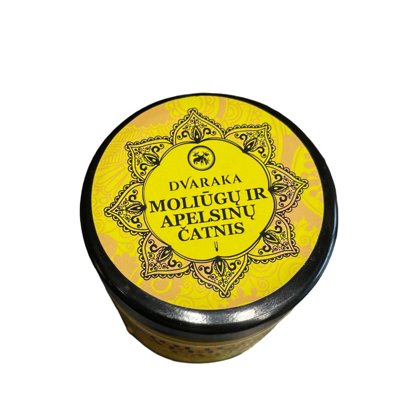 Dvarakos moliūgų ir apelsinų čatnis (padažas)