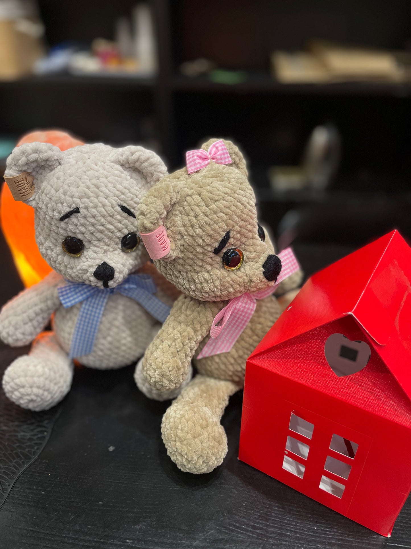 Rankų darbo meškiukas