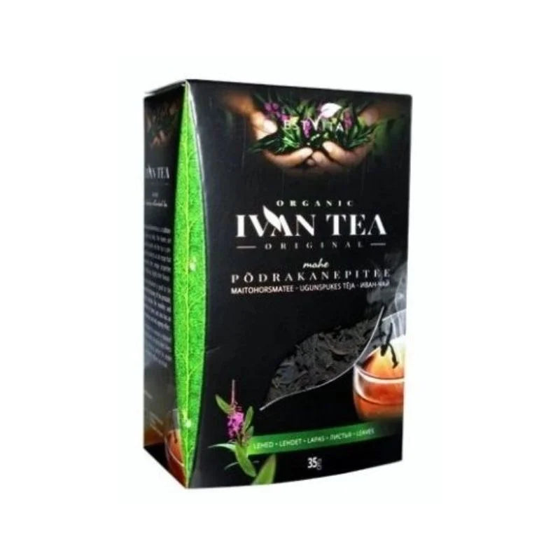 Органический ферментированный Иван-чай листовой, 35 г