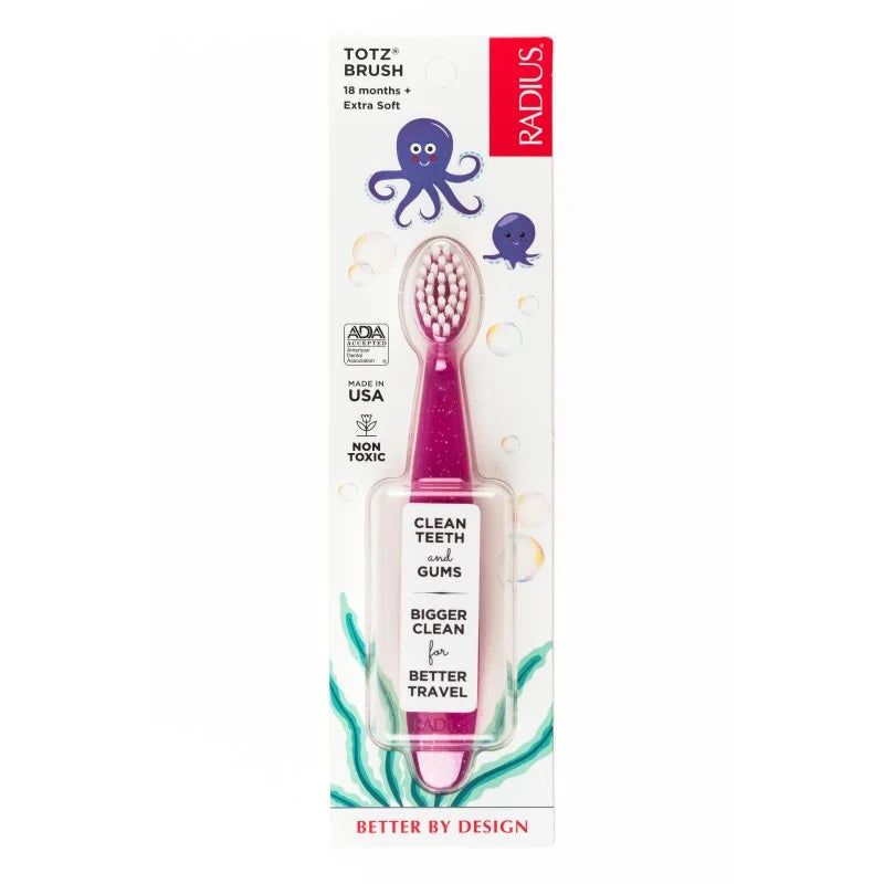 RADIUS dantų šepetėlis mažiems vaikams Totz Extra Soft, 1,5 – 5 m., 1 vnt