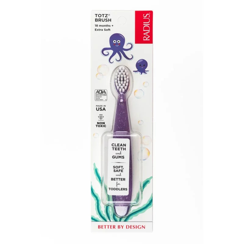 RADIUS dantų šepetėlis mažiems vaikams Totz Extra Soft, 1,5 – 5 m., 1 vnt