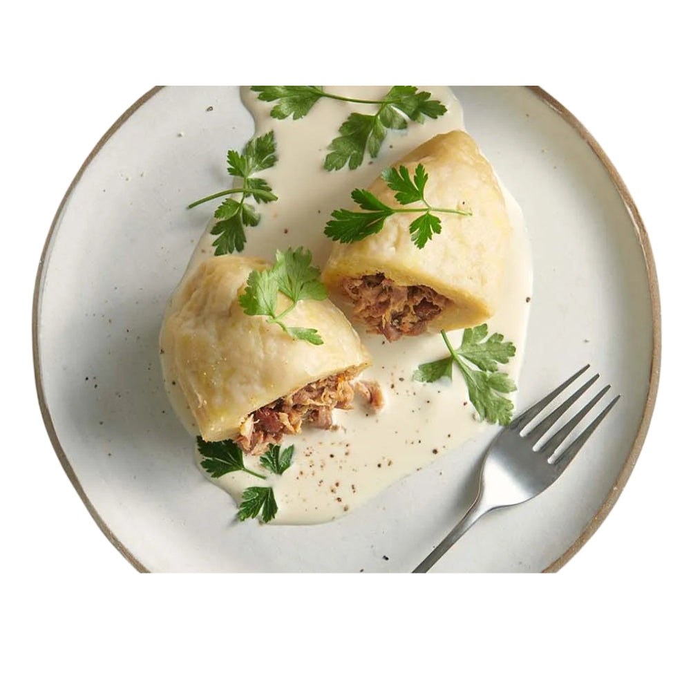 DVARAKOS šaldyti cepelinai su seitanu