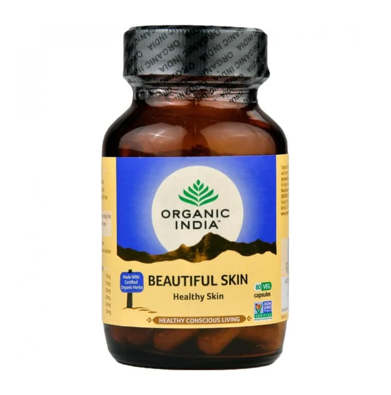 Organic India Beautiful Skin 60 caps.