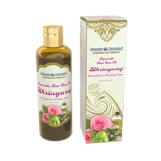 Everest Ayurveda, ajurvedinis aliejus – Bhringaraj (plaukams) 100ml