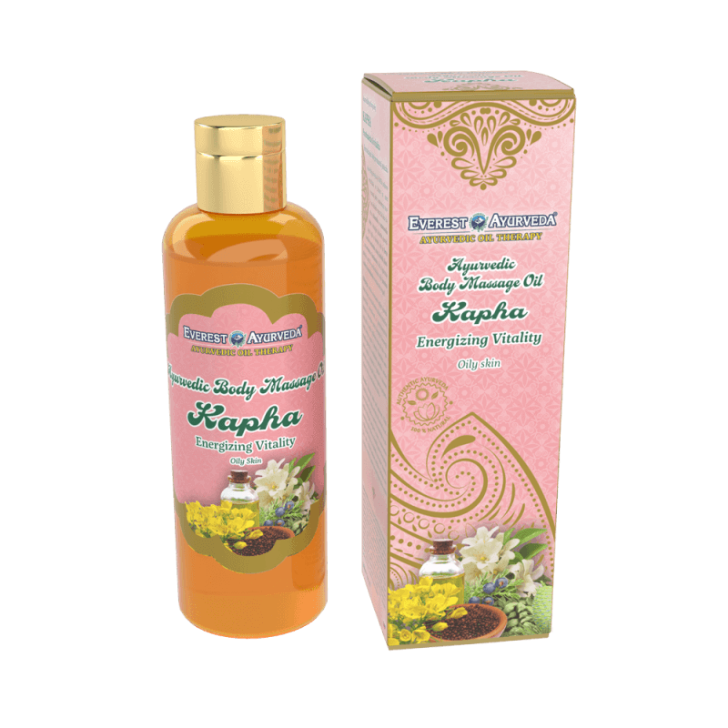 Everest Ayurveda, Аюрведическое масло для тела – Капха (для жирной кожи) 100 мл
