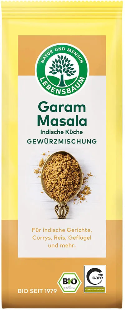 Lebensbaum Prieskonių mišinys GARAM MASALA, ekologiškas 40 g.