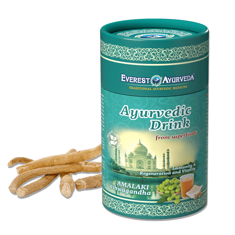 Everest Ayurveda AMALAKI-ASHWAGANDHA gėrimas 100g