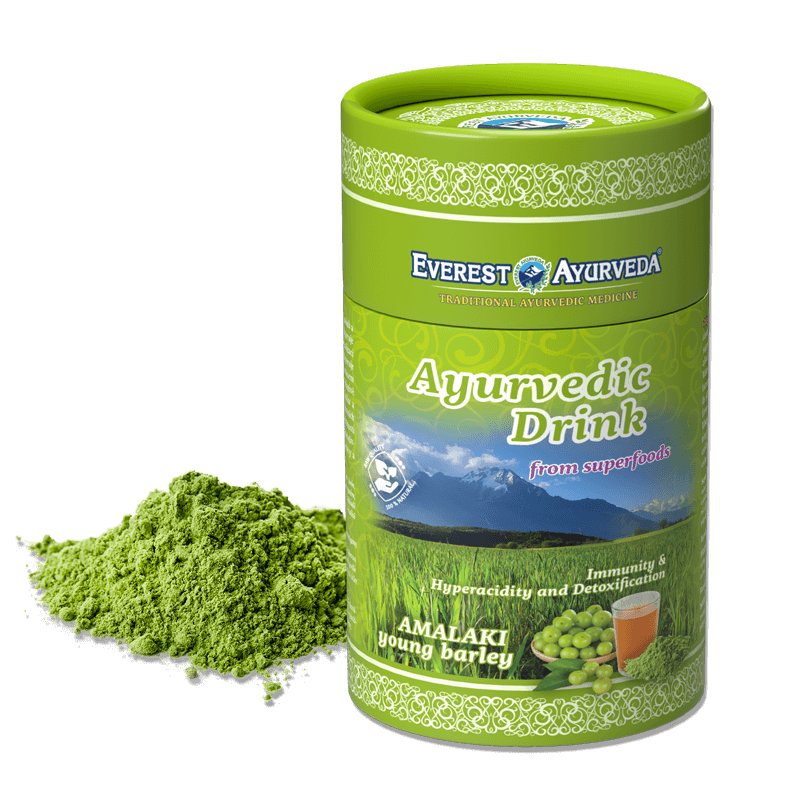 Everest Ayurveda AMALAKI-MIEŽIŲ ŽELMENYS gėrimas 100g