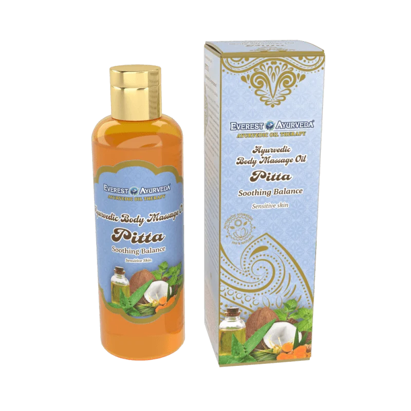 Everest Ayurveda, ajurvedinis kūno aliejus – Pita (jautriai odai) 100ml