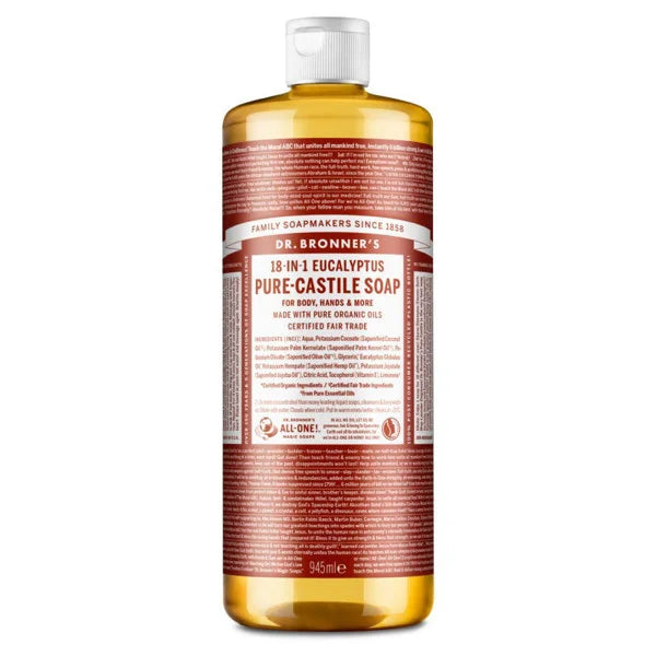 Dr. Bronner’s Eucalyptus ekologiškas skystas muilas