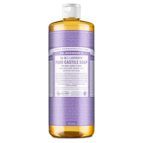 Dr. Bronner’s Lavender ekologiškas skystas muilas