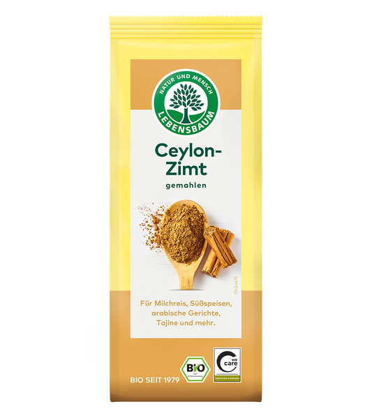 Lebensbaum Cinamonas, maltas ekologiškas 50 g