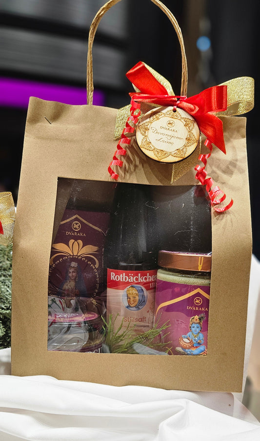 Dvarakos dovanų rinkinys su įpakavimu