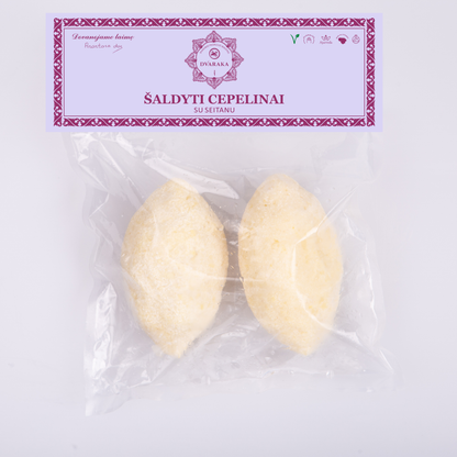 DVARAKOS frozen cepelinai with seitan