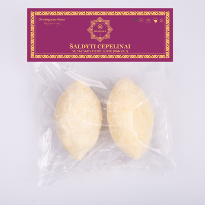 ДВАРАКА замороженные цеппелины со сладким молочным творогом