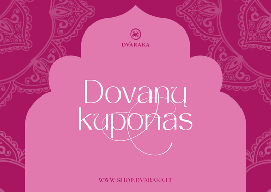 Dvaraka shop dovanų kuponas