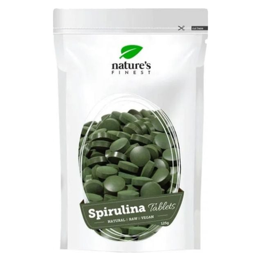 NATURE'S FINEST spirulinos tabletės, 125 g