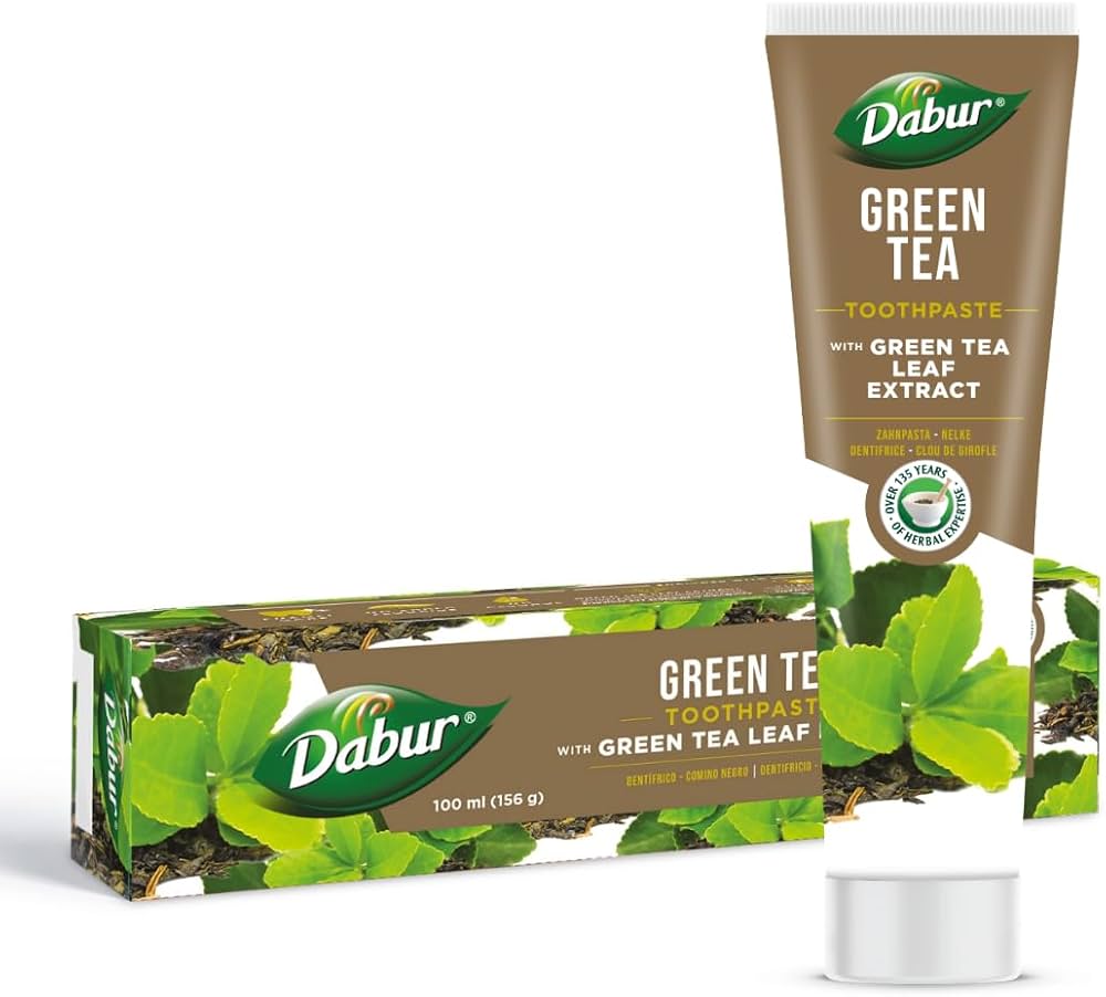 DABUR dantų pasta Green Tea, 100ml