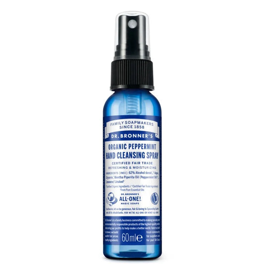 Dr. Bronner’s Skystis rankų higienai peppermint, ekologiškas