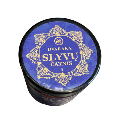 Dvarakos slyvų čatnis (padažas)