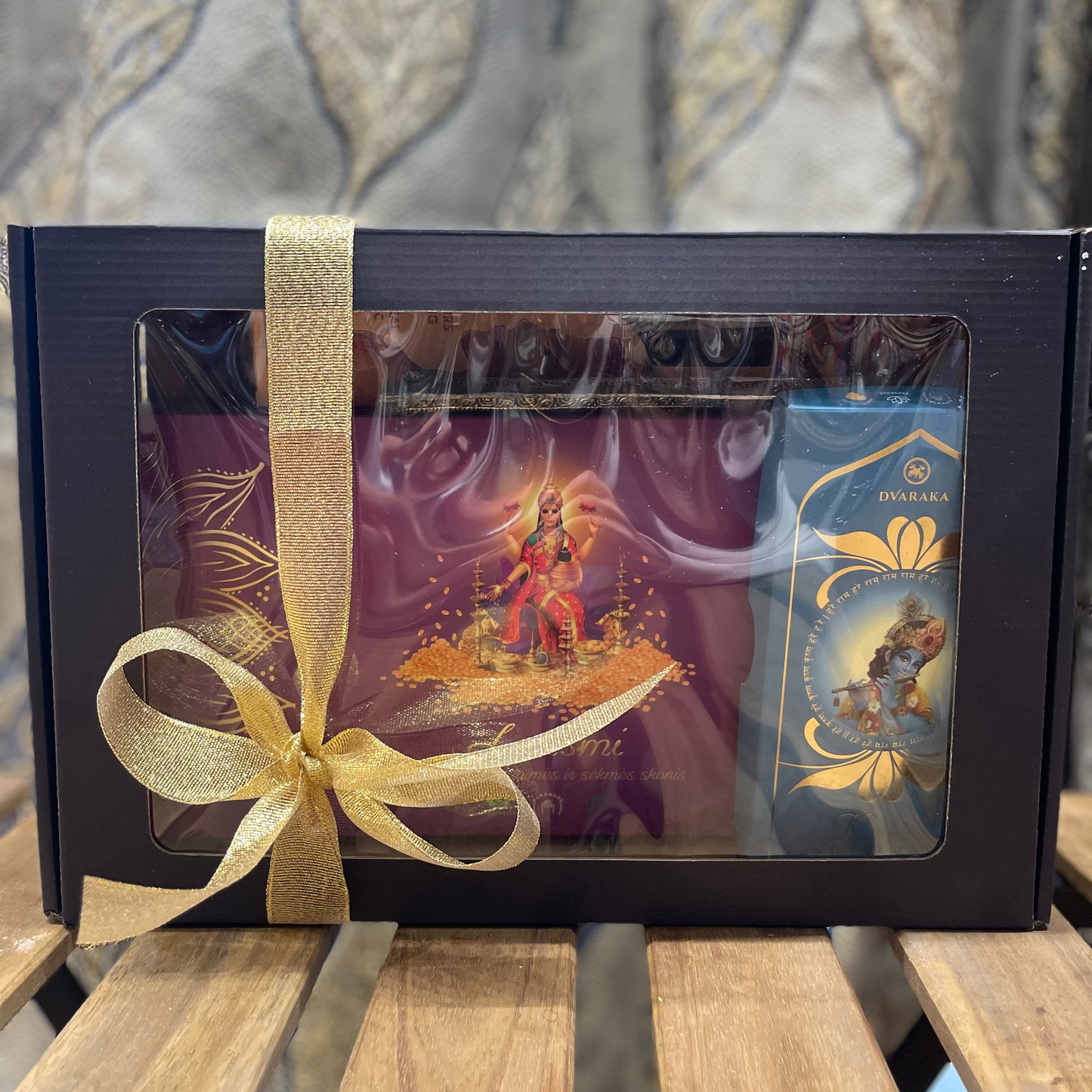 Dvarakos dovanų rinkinys su įpakavimu