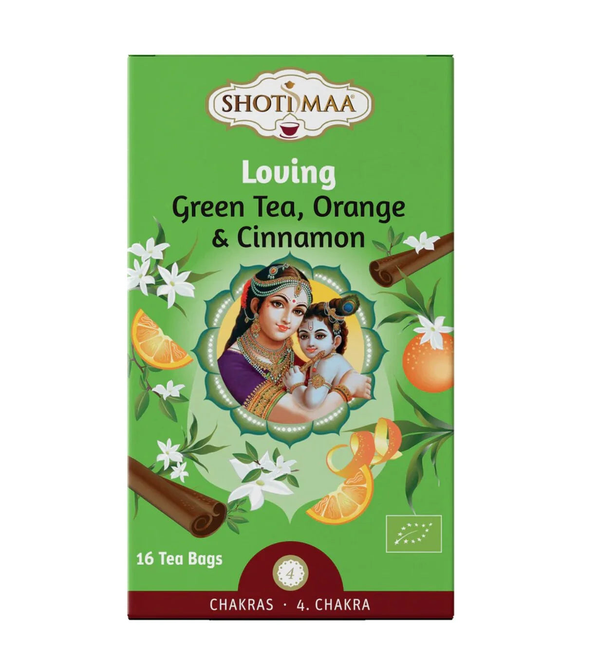 Loving – Green Tea, Orange & Cinnamon Infusion – Shoti Maa arbata