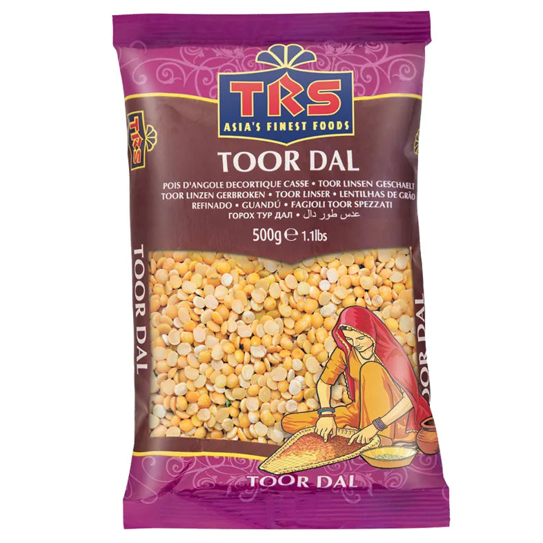 Geltonieji lęšiai (toor dal) TRS, 500g