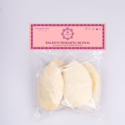 Замороженные жемайтийские блинчики DVARAKOS с начинкой из чечевицы и моркови