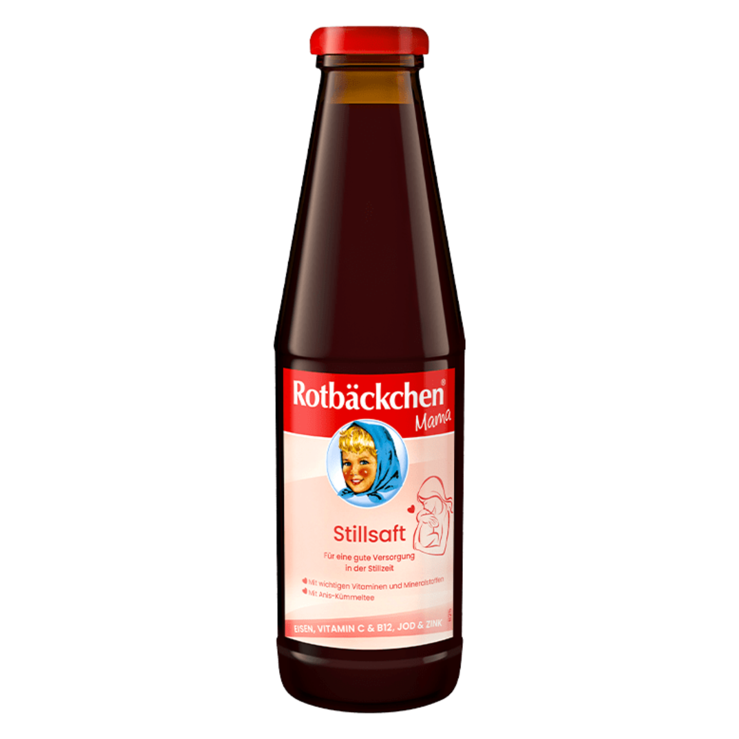 Rotbäckchen, maitinančioms mamoms su jodu,cinku