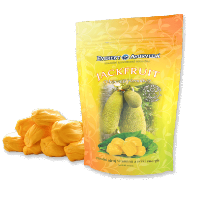 Everest Ayurveda JACKFRUIT džiovinti vaisiai Vitaminas C, A & kalcis 200g