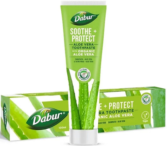 Dantų pasta su alavijais DABUR ALOE VERA, 100ml