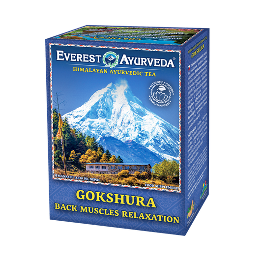 Everest Ayurveda GOKSHURA Nugaros raumenų atpalaidavimui arbata 100g