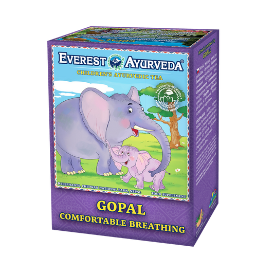 Everest Ayurveda GOPAL Patogiam kvėpavimui arbata 100g