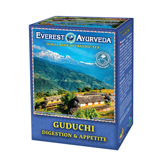Everest Ayurveda GUDUCHI Virškinimui ir apetitui arbata 100g