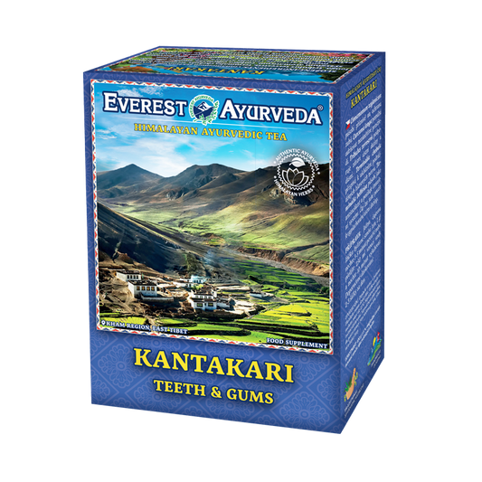 Everest Ayurveda KANTAKARI Dantims ir dantenoms arbata 100g