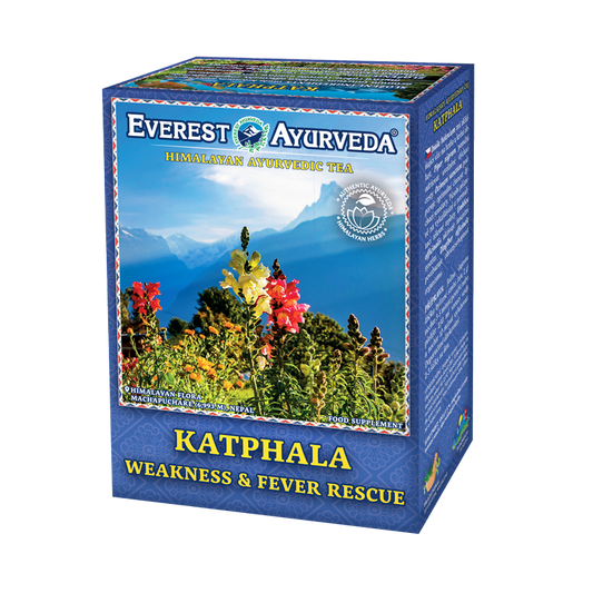 Everest Ayurveda KATPHALA Silpnumui ir karščiavimui šalinti arbata 100g