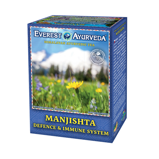 Everest Ayurveda MANJISHTA Imuniteto apsaugai ir stiprinimui arbata 100g