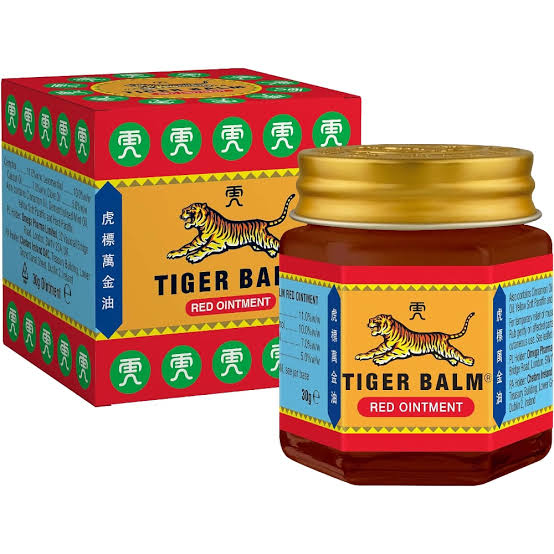 Ajurvedinis tepalas TIGER BALM RED